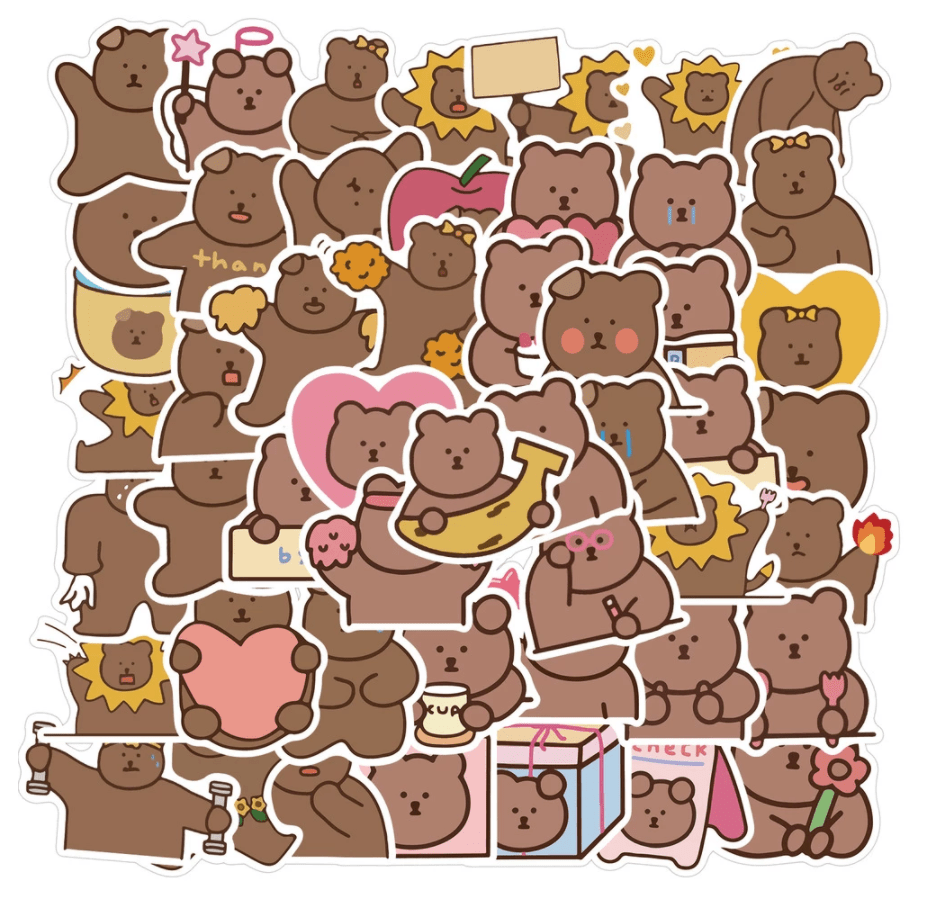 Bundle Kawaii 6 Packs <br> (300 Stickers)