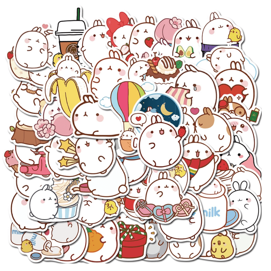 Bundle Kawaii 6 Packs <br> (300 Stickers)