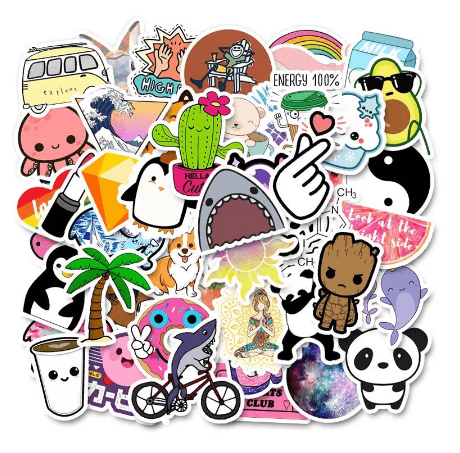 Bundle Kawaii 6 Packs <br> (300 Stickers)