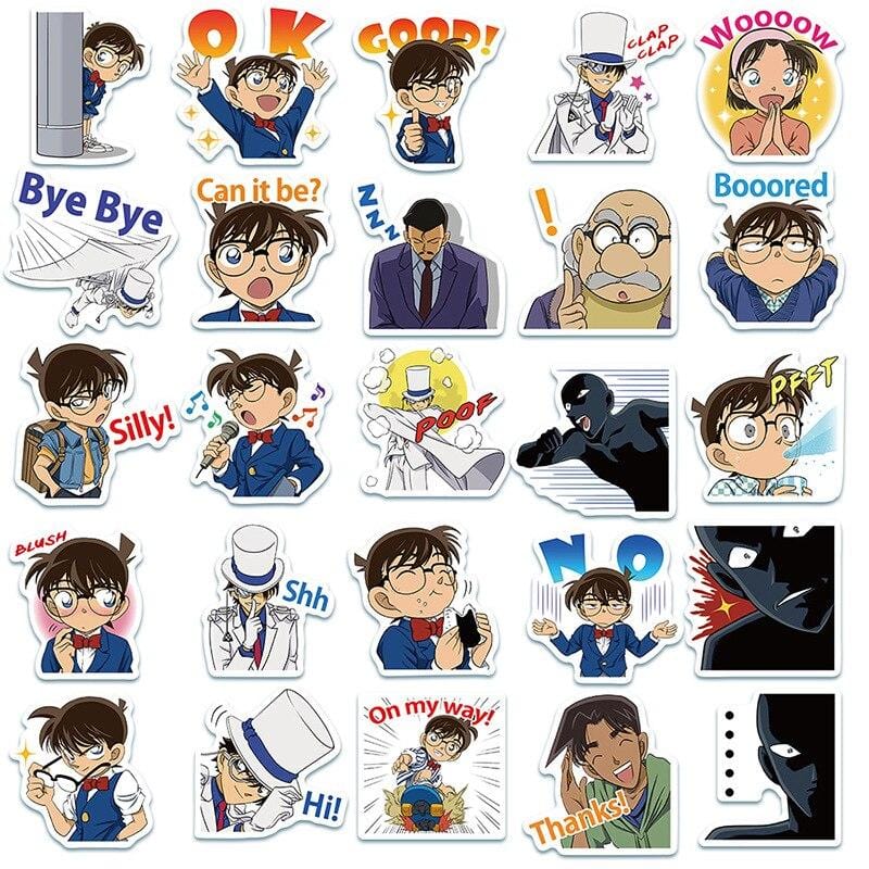 Détective Conan Stickers