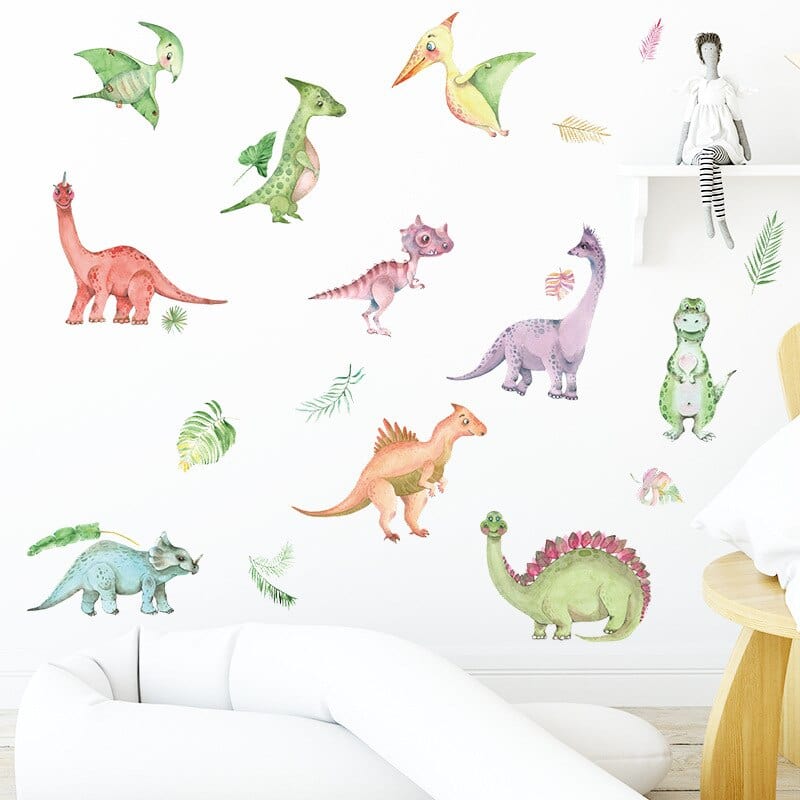 Grand Stickers Dinosaure Chambre Bébé