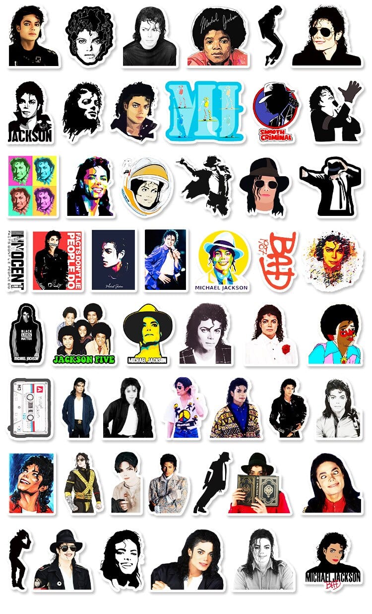 Michael Jackson Stickers