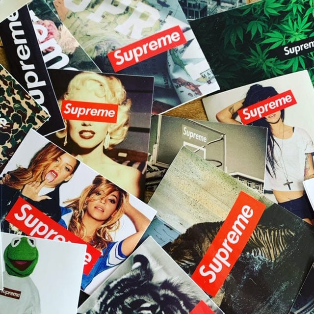 Pack de Stickers Supreme | Édition Limitée