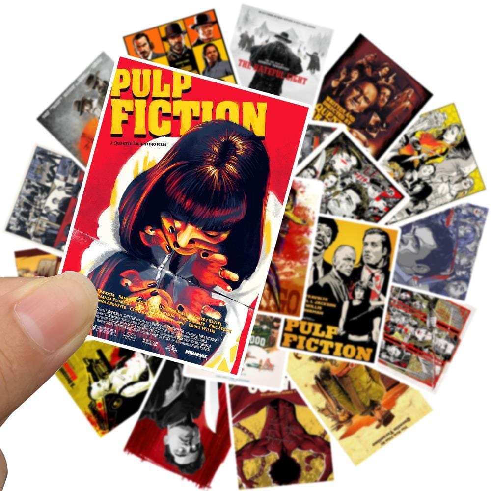 Quentin Tarantino Stickers <br> (Pack de 25)