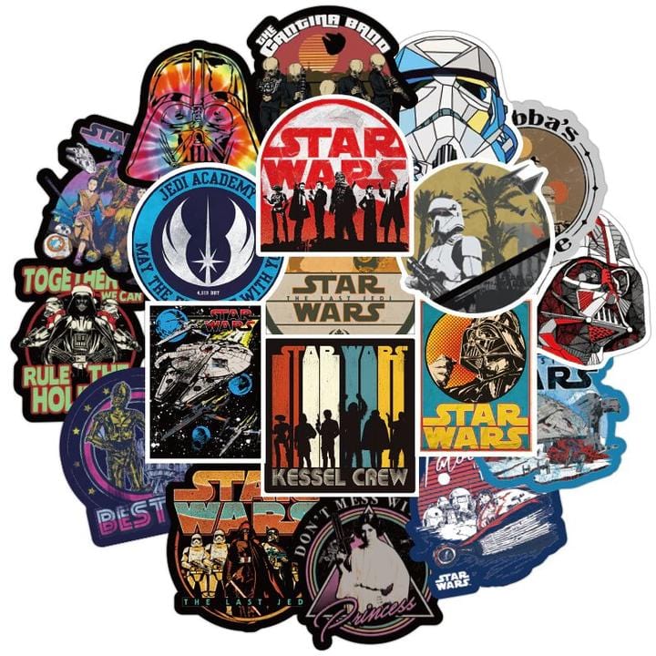 Star Wars Bundle 6 Packs (400 stickers)