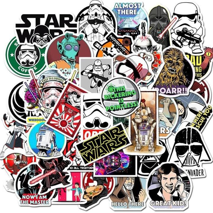 Star Wars Bundle 6 Packs (400 stickers)