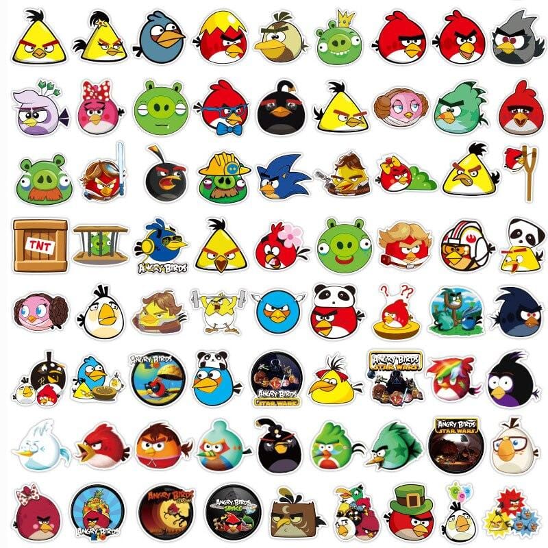 Stickers Angry Birds