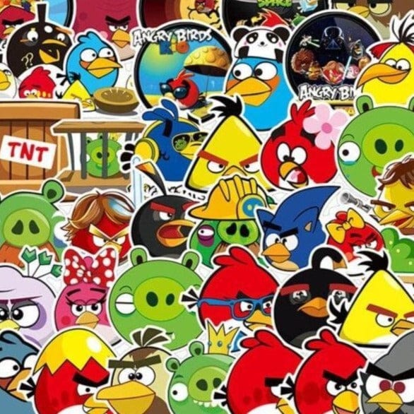 Stickers Angry Birds