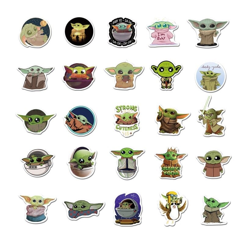 Stickers Baby Yoda