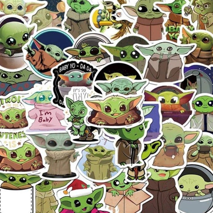 Stickers Baby Yoda