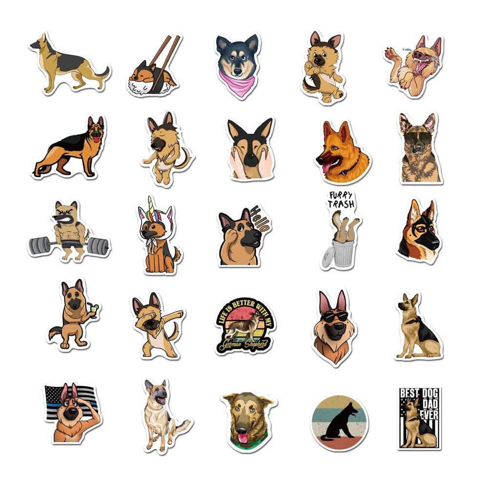 Stickers Berger Allemand