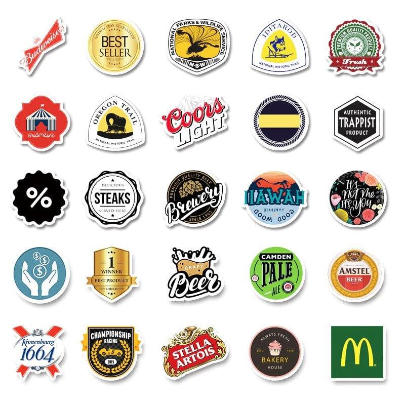 Stickers Bière