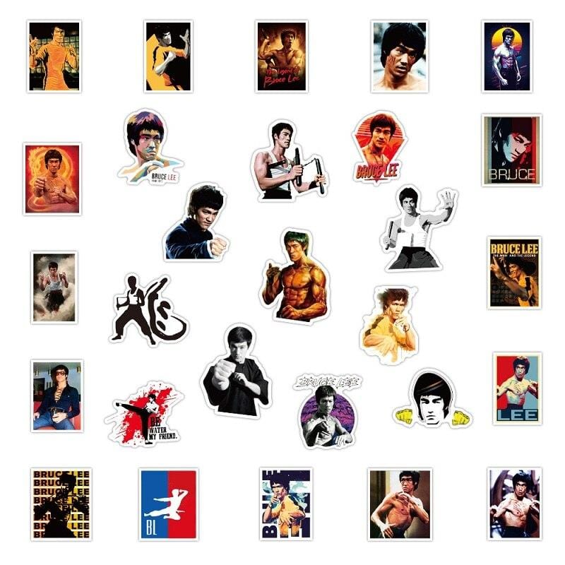 Stickers Bruce Lee