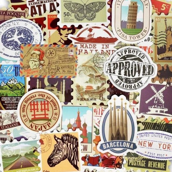 Stickers Carnet de Voyage