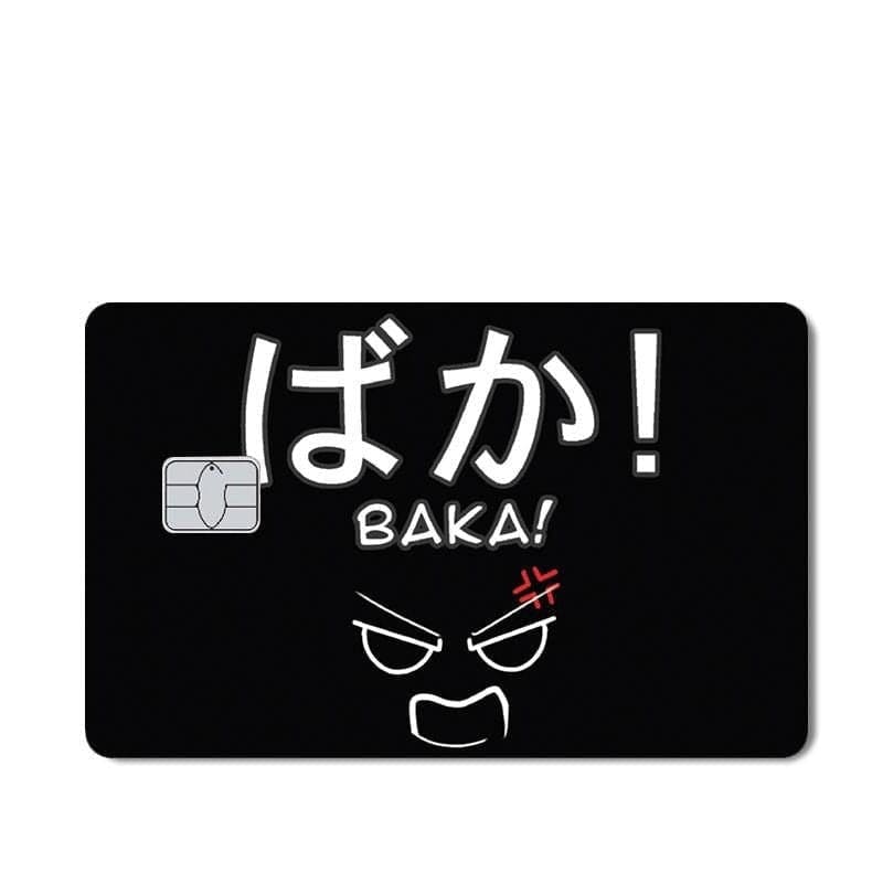 Stickers Carte Bancaire Baka