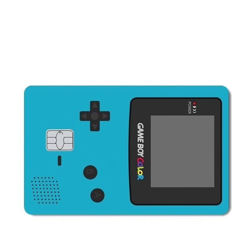 Stickers Carte Bancaire Gameboy