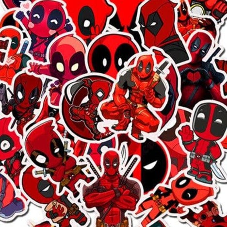 Stickers Deadpool <br> (Pack de 35)