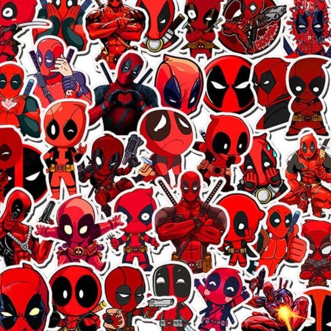 Stickers Deadpool <br> (Pack de 35)