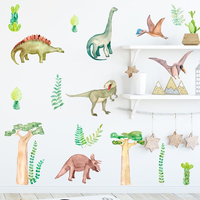 Stickers Dinosaures Chambre Bébé