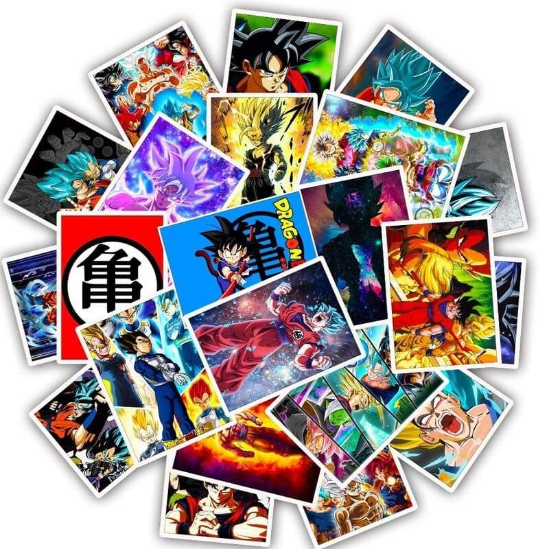 Stickers Dragon Ball Rectangle