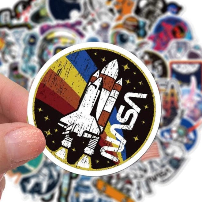 Stickers Espace<br> NASA (50 pcs)