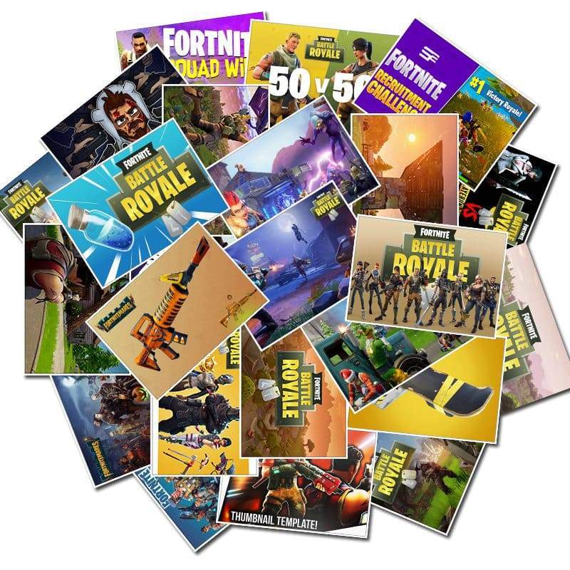 Stickers Fortnite <br> (Pack de 25)