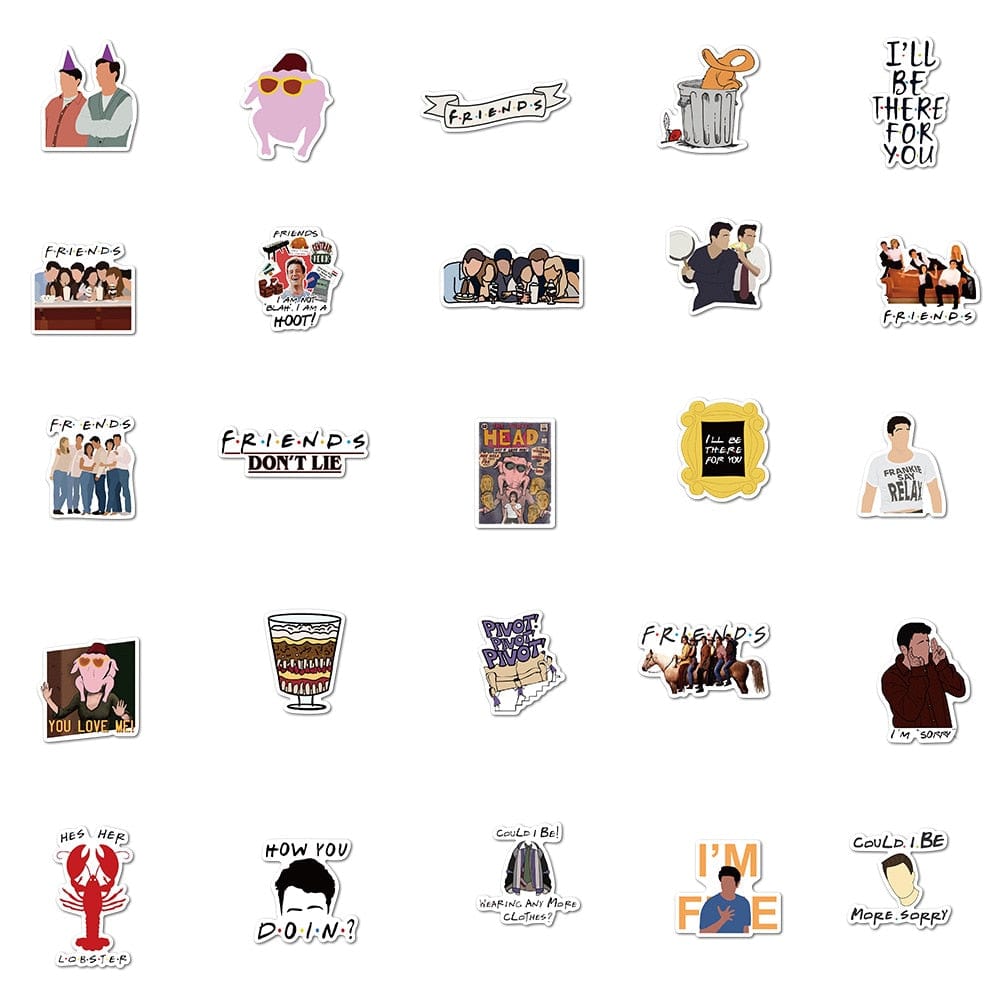 Stickers Friends Série