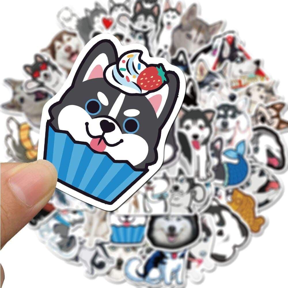 Stickers Husky