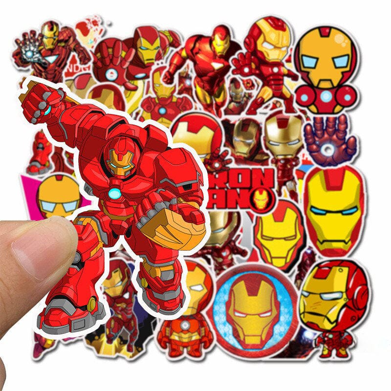 Stickers Iron Man <br> (Pack de 35)