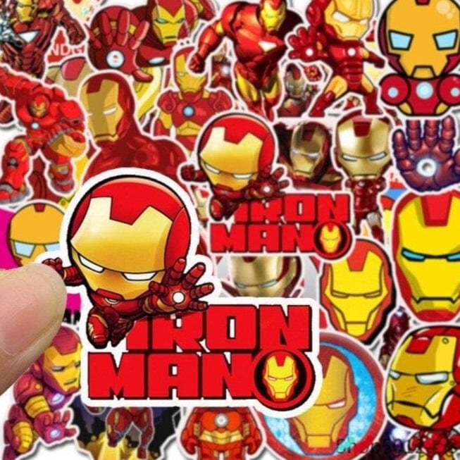 Stickers Iron Man <br> (Pack de 35)