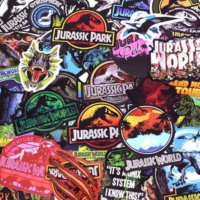 Stickers Jurassic Park <br> (Pack de 75)