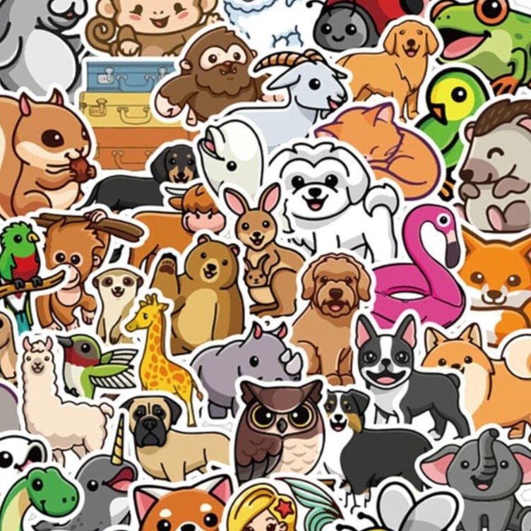 Stickers Kawaii Animaux