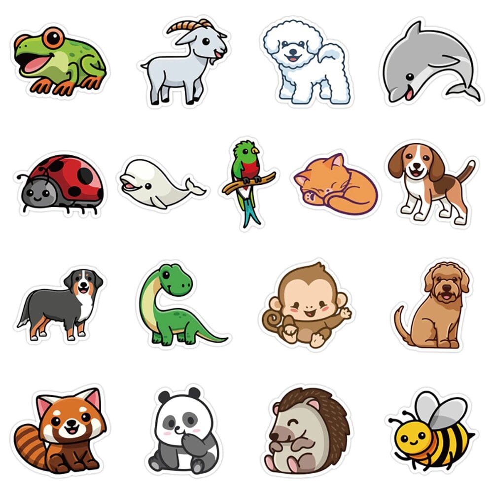 Stickers Kawaii Animaux