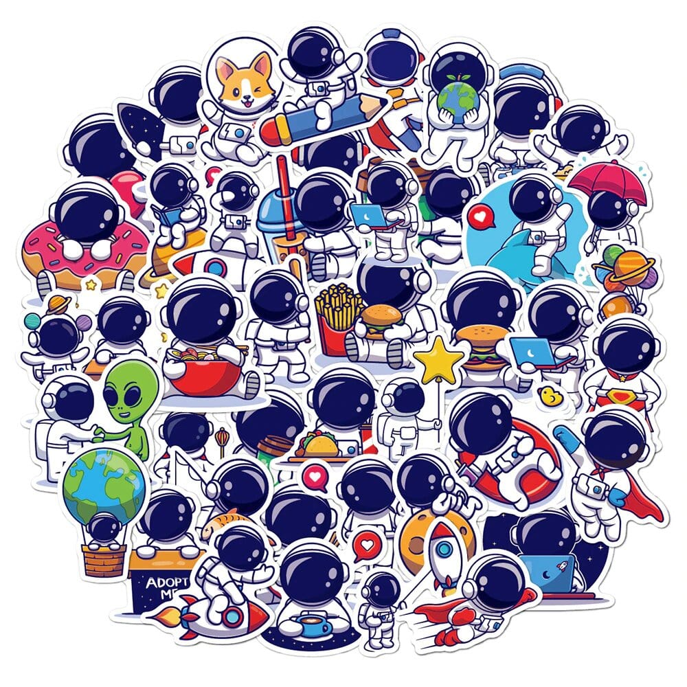 Stickers Kawaii Astronaute