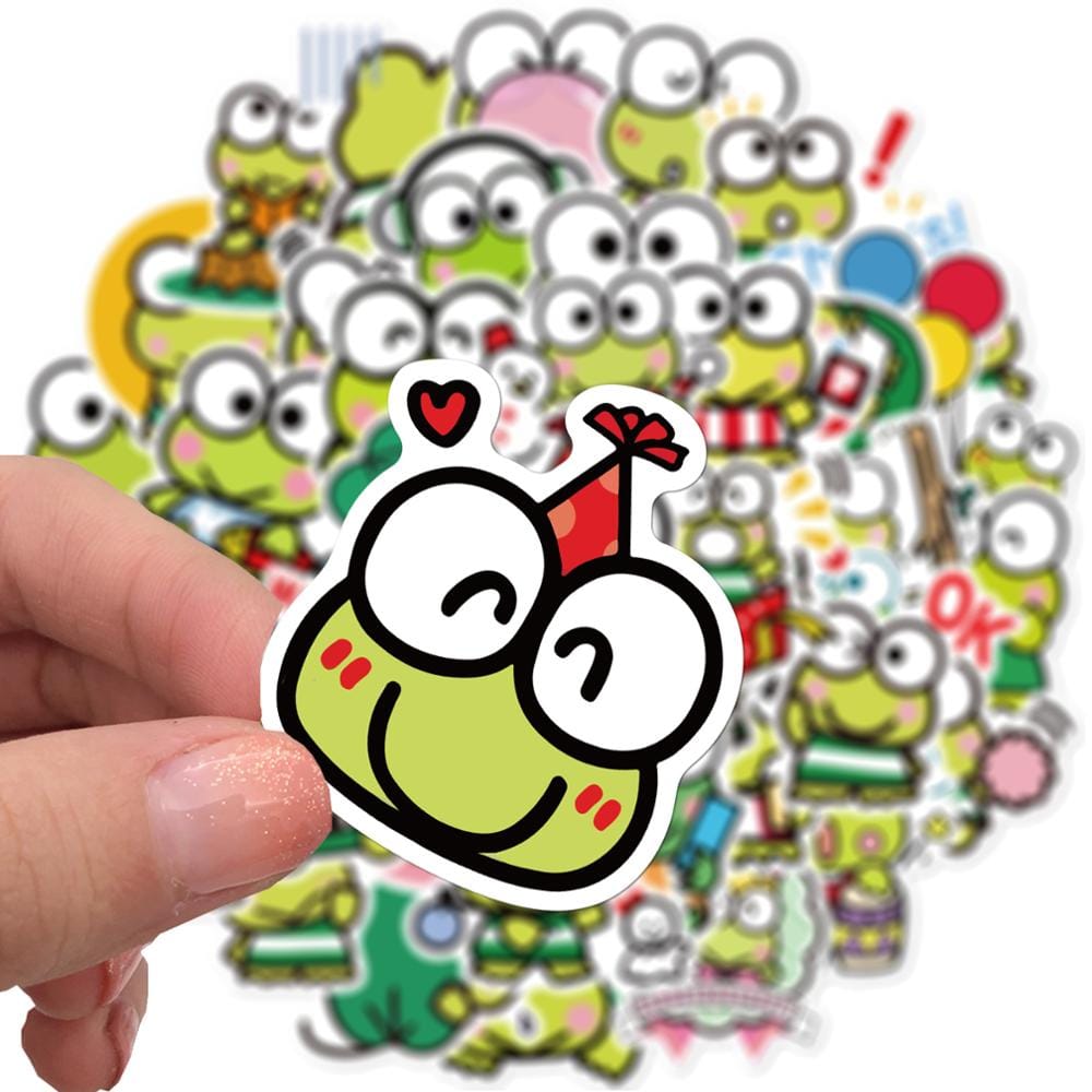 Stickers Kawaii Grenouilles