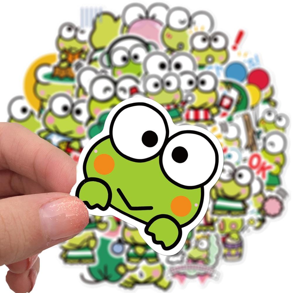 Stickers Kawaii Grenouilles