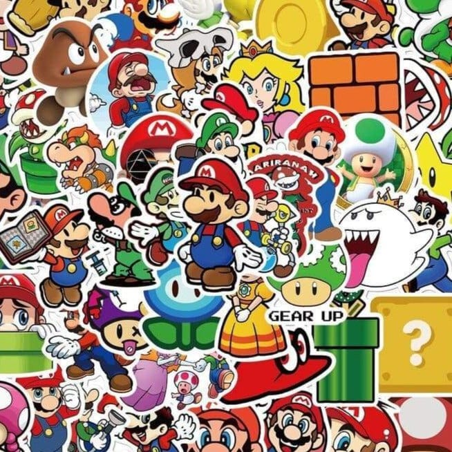 Stickers Mario