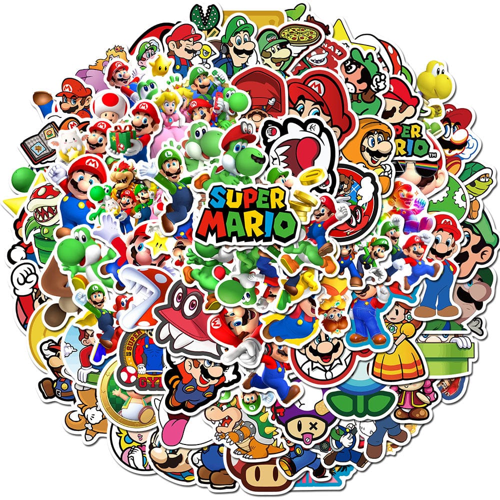 Stickers Mario Bros