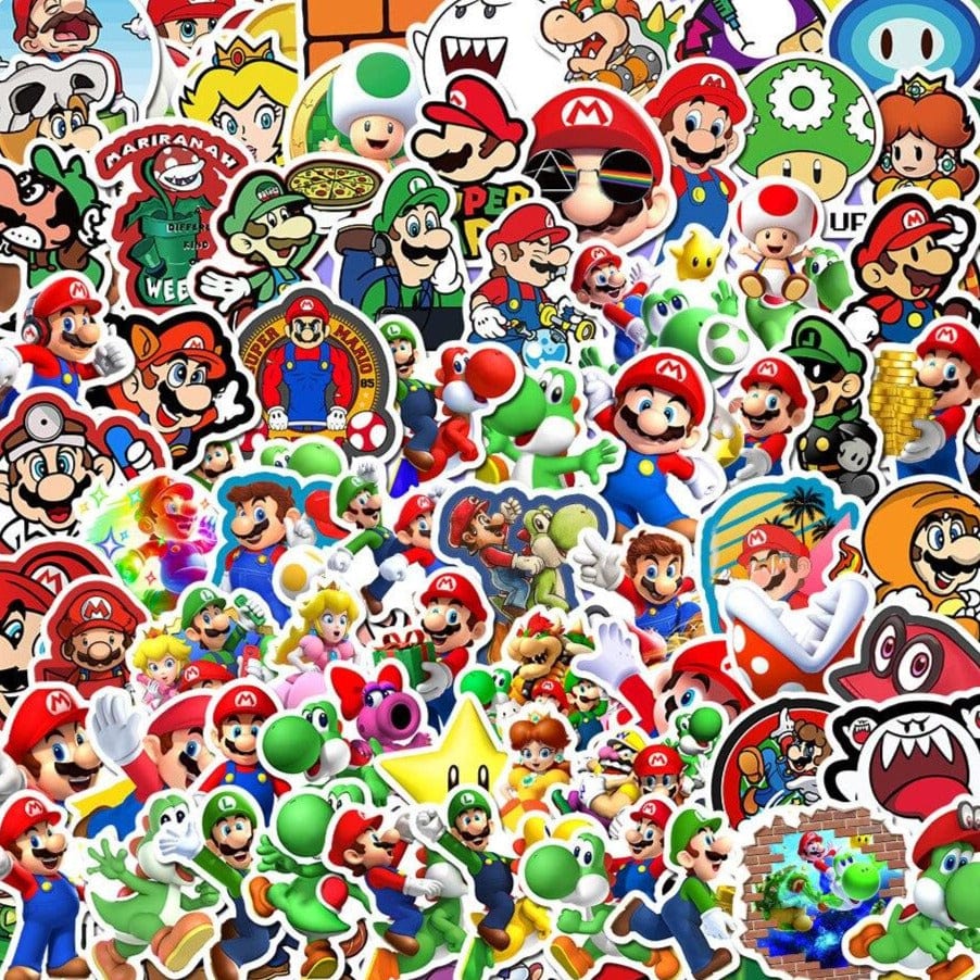 Stickers Mario Bros