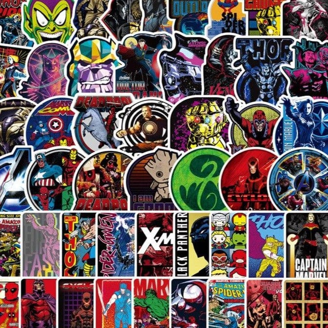 Stickers Marvel Comics