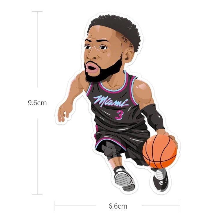 Stickers NBA Stars <br> (Pack de 16)