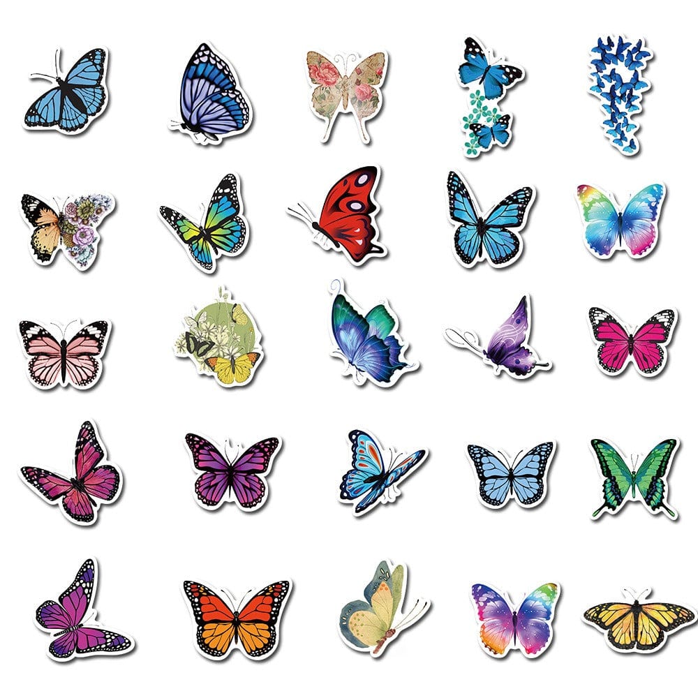 Stickers Papillons