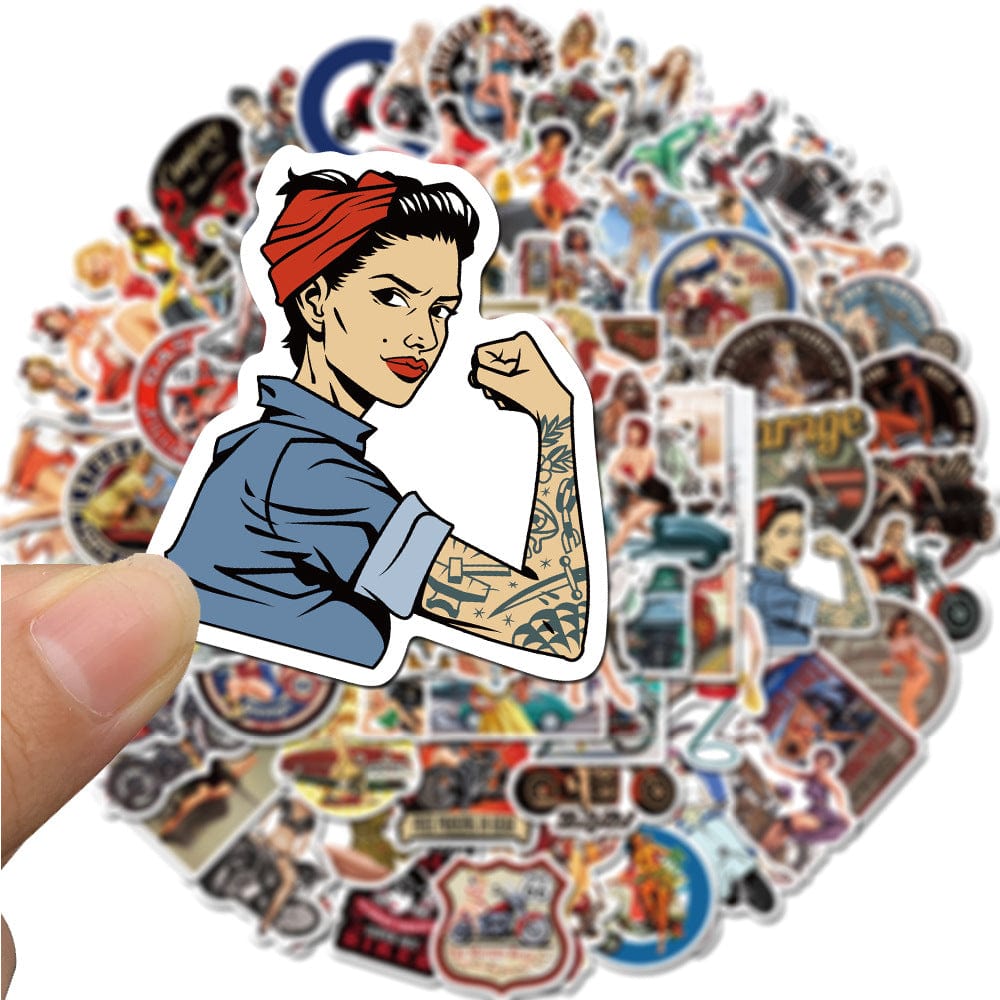 Stickers Pin Up