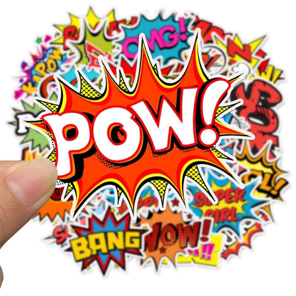 Stickers Pop Art Bulles