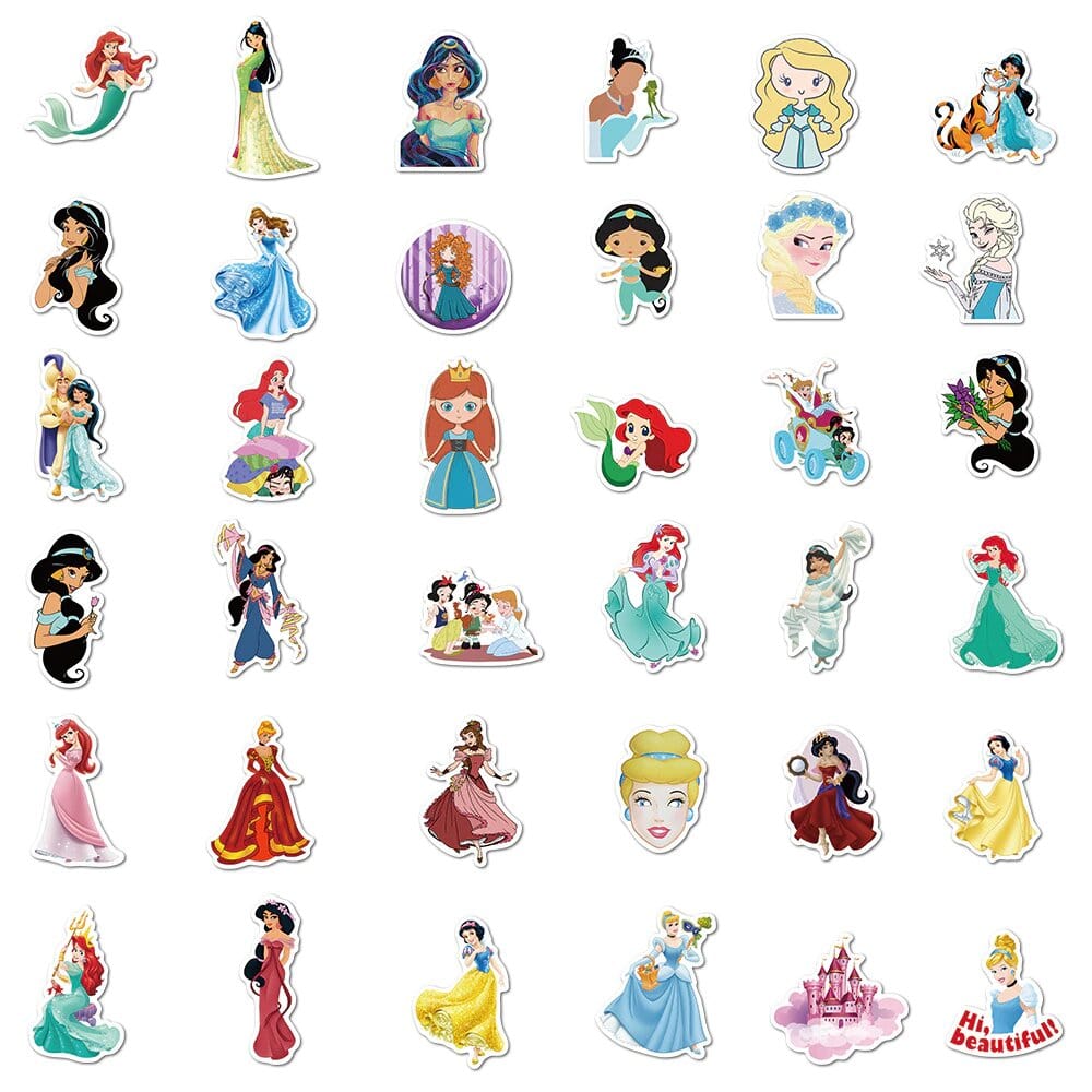 Stickers Princesse Disney