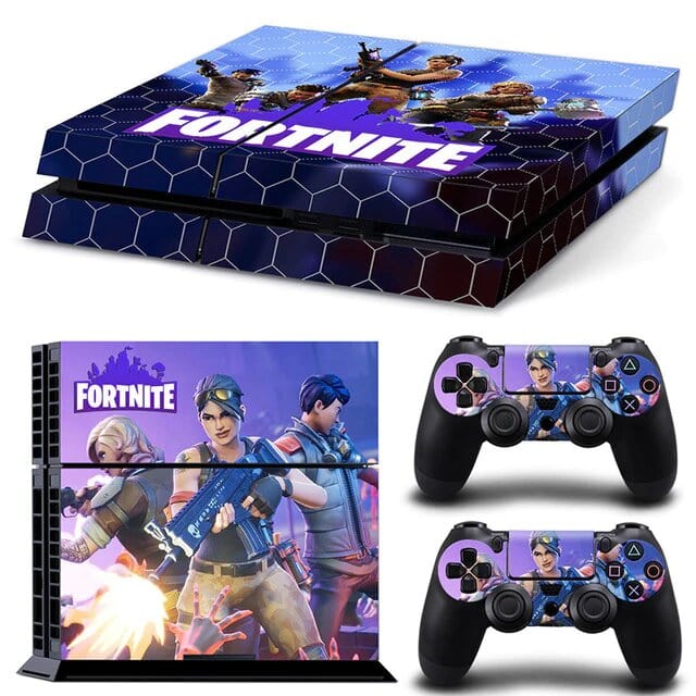 Stickers PS4 Fortnite Violet