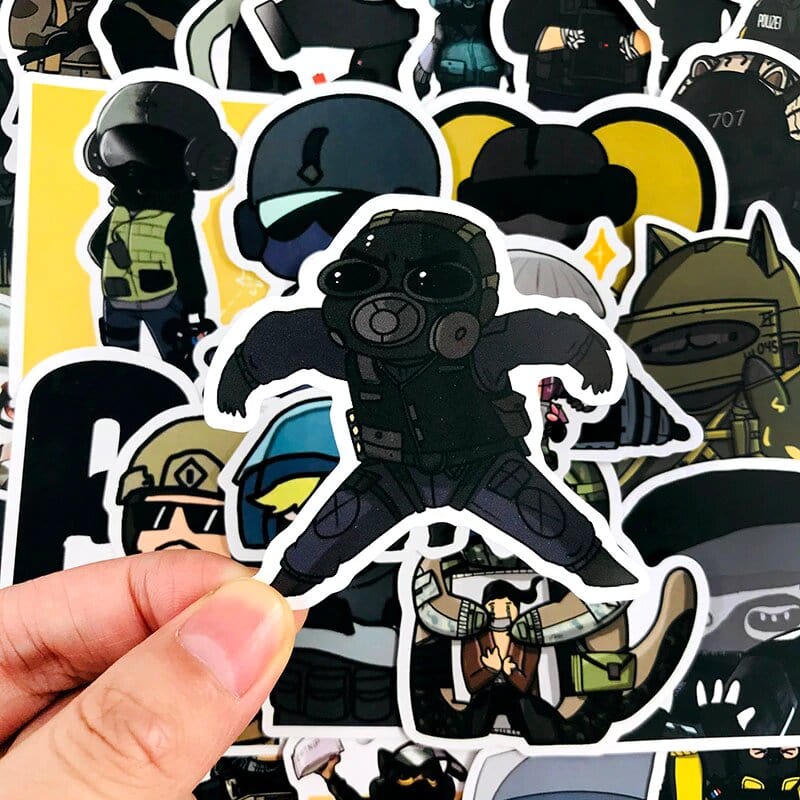 Stickers Rainbow 6 <br> (Pack de 49)