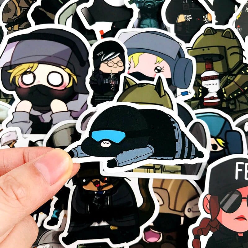 Stickers Rainbow 6 <br> (Pack de 49)