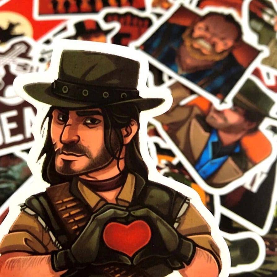 Stickers Red Dead Redemption 2