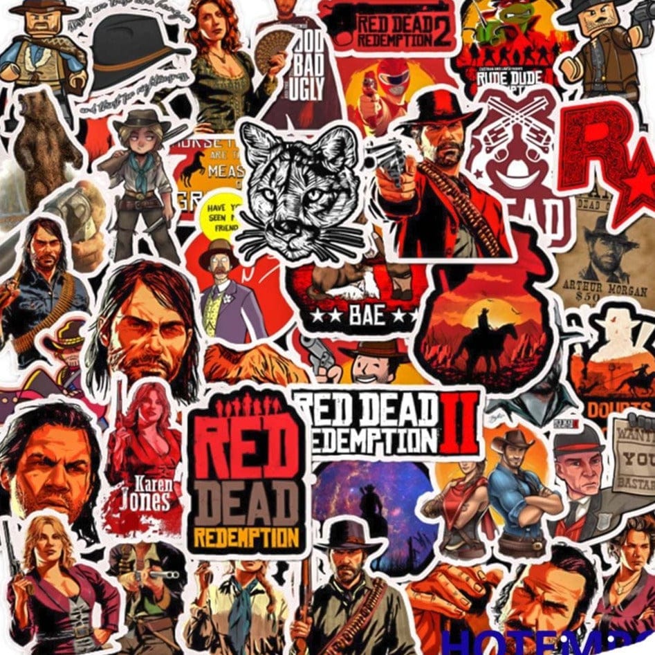 Stickers Red Dead Redemption 2